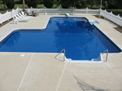Easton pool builders inground pool