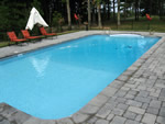 Rectangle inground pool
